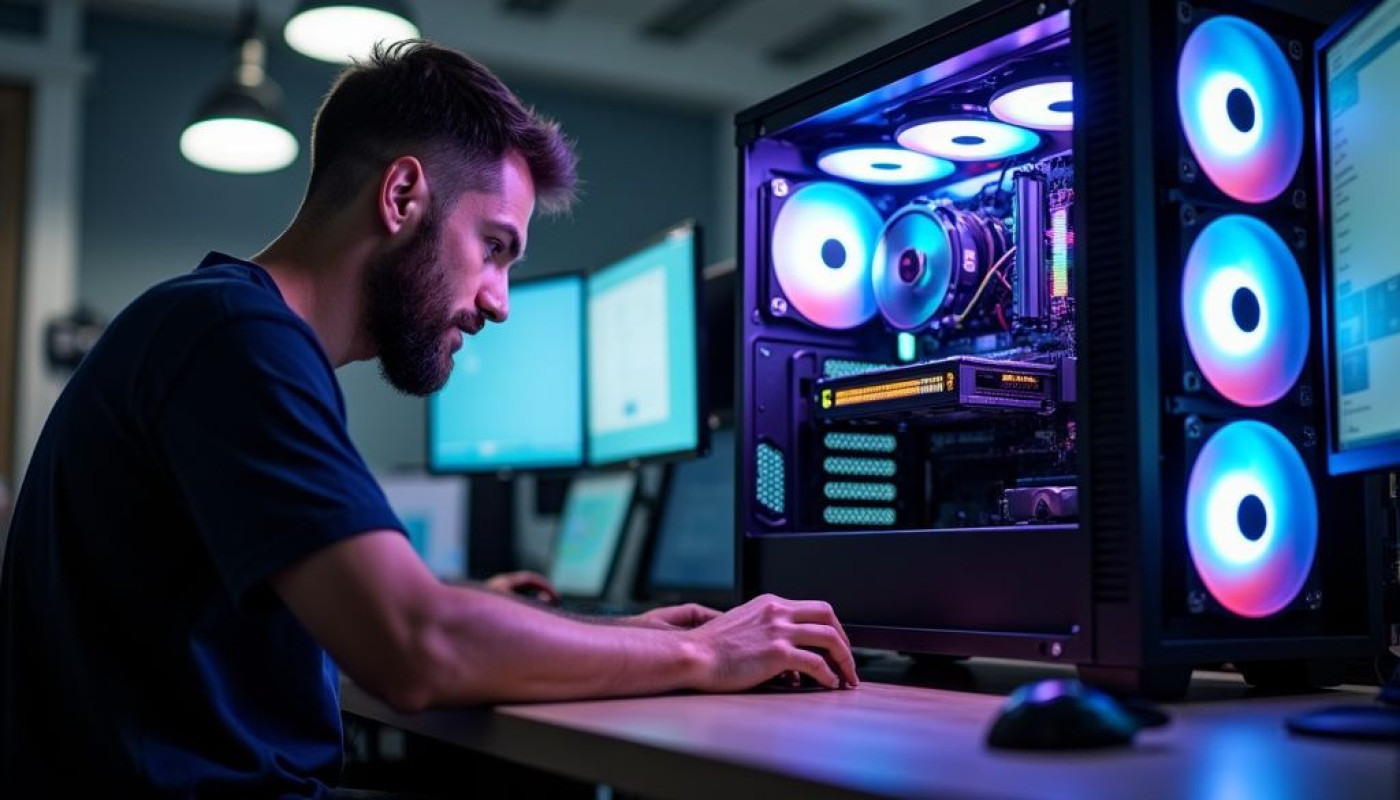 High-tech - Comment le montage en direct révolutionne-t-il l'assemblage de PC personnalisés ?